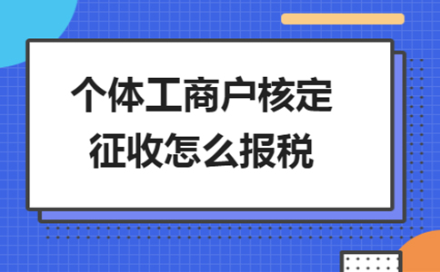 個(gè)體戶定期定額征收標(biāo)準(zhǔn)辦理流程